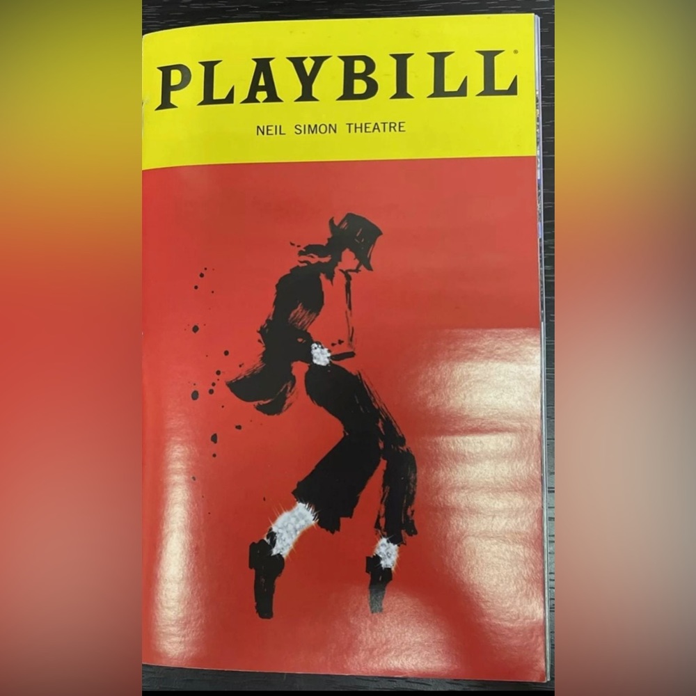 Michael Jackson playbill